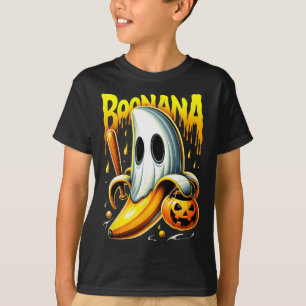 Camiseta Boonana Ghost Nana Dia de as Bruxas engraçado Cost