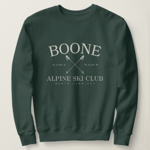 Camiseta Boone Alpin Ski Club Carolina do Norte