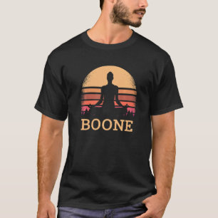 Camiseta Boone Carolina do Norte Yoga Fitness Vintage Flexi