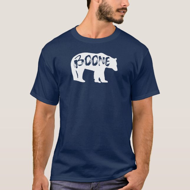 Camiseta Boone North Carolina Bear (Frente)