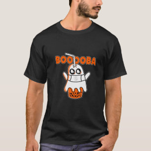 Camiseta Boooba Kawaii Boba Tea Drink Ocultando Dentro A Ha