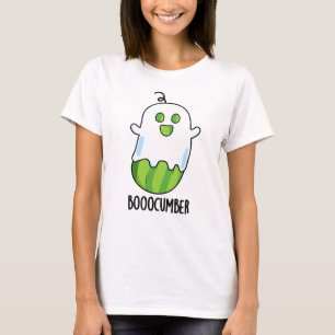 Camiseta Booocumber Funny Ghost Cucumber Pun