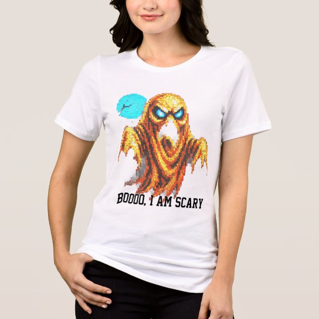 Camiseta Boooo Eu Sou Assustador (Frente)