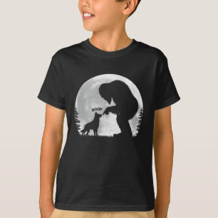 Camiseta Boop no nariz do Pastor Alemão do Pé Grande