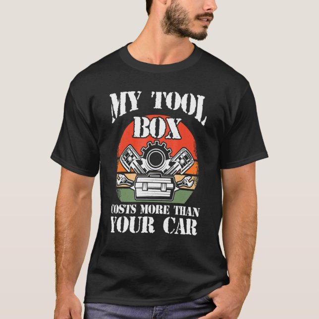 Camiseta Boost De Caixa De Ferramentas Para O Mecanismo Rea (Frente)
