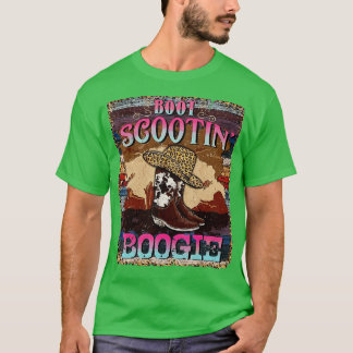 Camiseta Boot Scootin Boogie Western Cowboys Boots