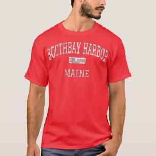 Camiseta Boothbay Harbor Maine ME Vintage