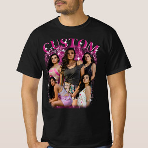 Camiseta Bootleg Eu Amo Meu Coração Quente-Namorada GF 1BK3