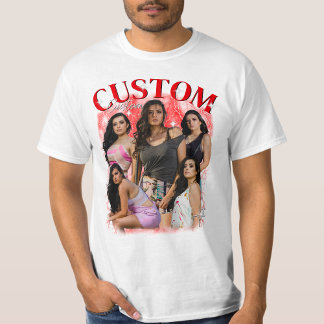 Camiseta Bootleg Eu Amo Meu Coração Quente-Namorada GF 1WH1