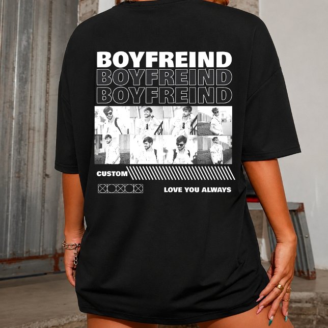 Camiseta Bootleg Personalizada-Estilo Boyfreind 90 (Criador carregado)