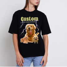 Bootleg Personalizado de Cachorro na Moda dos Anos