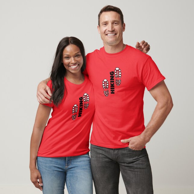 Camiseta Boots de caminhada (Unissex)