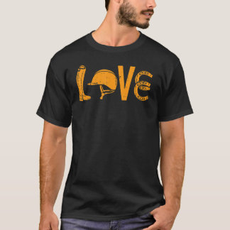 Camiseta Boots Helmet Horserrading Love Riding Horse Equest