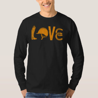 Camiseta Boots Helmet Horserrading Love Riding Horse Equest