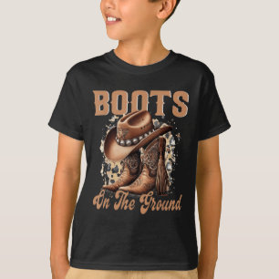Camiseta Boots On Ground Boot Cowboy Western