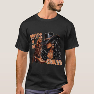 Camiseta Boots On Ground Boot Cowboy Western