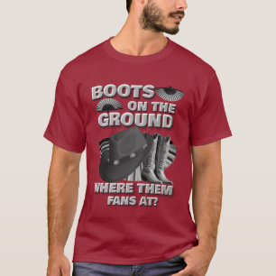 Camiseta BOOTS ON THE GROUND (Gry)
