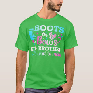 Camiseta Boots ou Arcos Big Brother Gender Revebe Baby Show