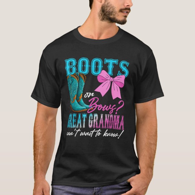 Camiseta Boots ou Arcos Excelentes Vovó ama a sua Revea do  (Frente)
