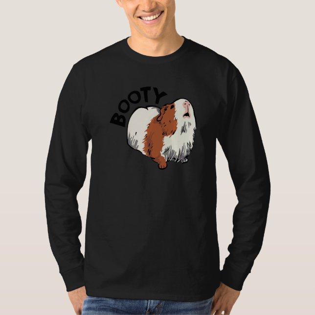 Camiseta Booty Pig Graphic Guinea Pig Owner Pet Cavy Animal (Frente)