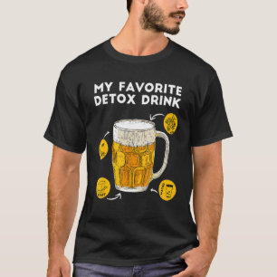 Camiseta Booz Dizendo Que Cerveja É Minha Bebida De Detox F