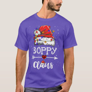 Camiseta Boppy Claus Christmas Light Pajama Family Matando