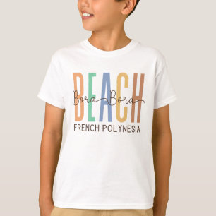 Camiseta Bora Bora Beach Polinésia Francesa (Areia)