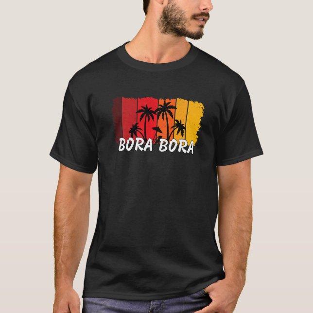 Camiseta Bora Bora Tahiti Souvenirs (Frente)