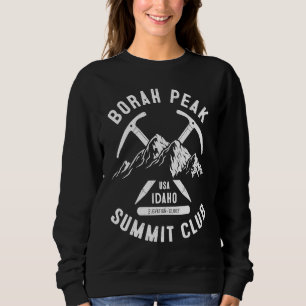 Camiseta Borah Peak Idaho Summit Club I Escalou Black Elk P