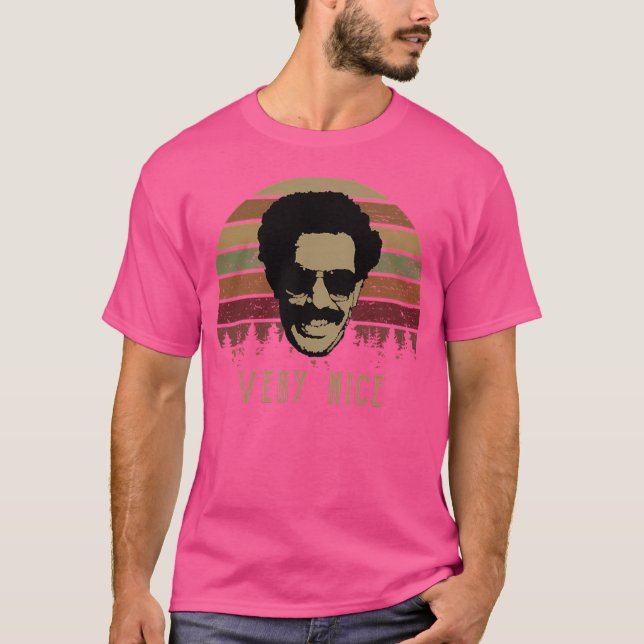 Camiseta Borat Muito Nice Vintage (Frente)