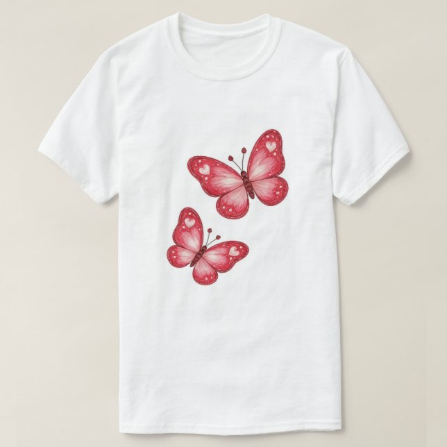 Camiseta Borboleta (Frente do Design)