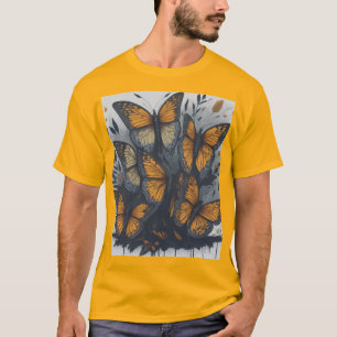 Camiseta borboleta