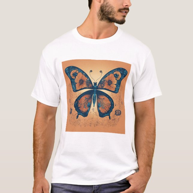 Camiseta borboleta (Frente)