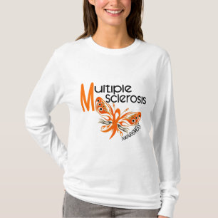 Camiseta BORBOLETA 3,1 da esclerose múltipla do MS