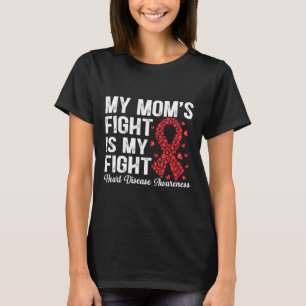 Camiseta Borboleta A Luta Da Minha Mãe É Minha Luta Doença