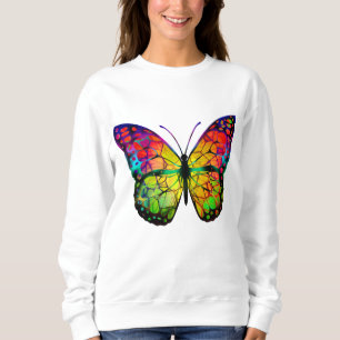 CAMISETA BORBOLETA ABSTRATA