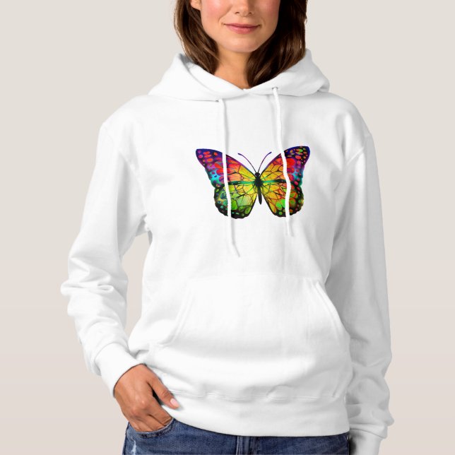 CAMISETA BORBOLETA ABSTRATA (Frente)