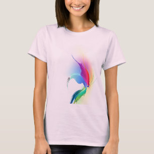 Camiseta Borboleta abstrato Paint Splatter