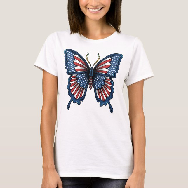 Camiseta Borboleta Americana (Frente)