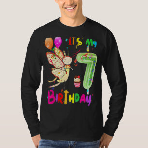 Camiseta Borboleta Aniversário É a minha borboleta de anive