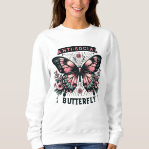 Camiseta Borboleta antissocial
