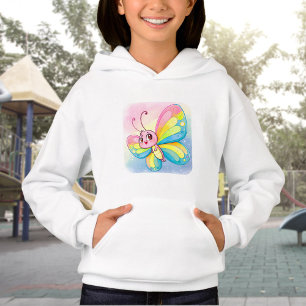 Camiseta Borboleta-Arco-Íris