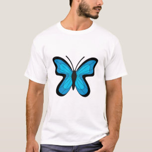 Camiseta Borboleta Azul
