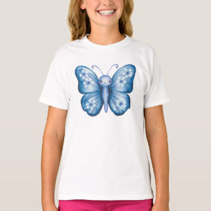 Camiseta Borboleta Azul