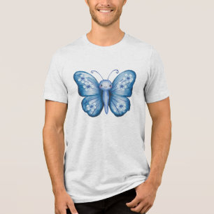 Camiseta Borboleta Azul