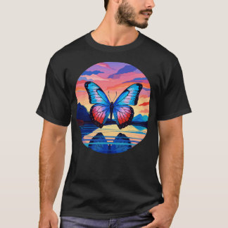 Camiseta Borboleta Azul Morpho 19