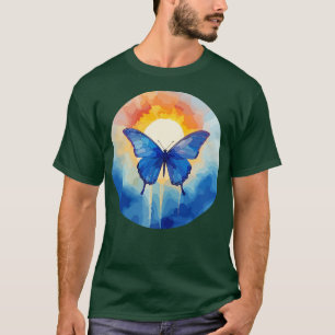 Camiseta Borboleta Azul Morpho 28
