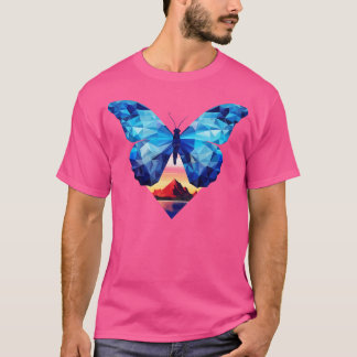 Camiseta Borboleta Azul Morpho 9