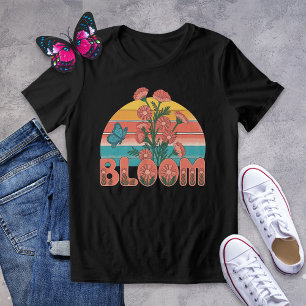 Camiseta Borboleta-Blogue e Camiseta-Flores-Selvagens