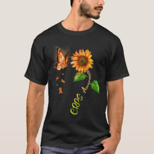 Camiseta Borboleta Cãibras de Girassol Consciência 1